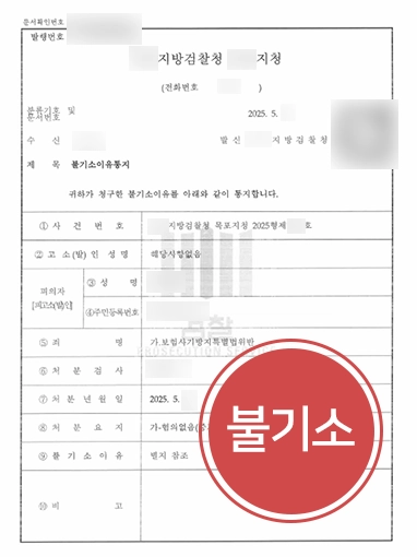 보험사기처벌 | 보험사기처벌 위기였으나 불기소 처분으로 마무리